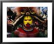 Huli Dancer At A Sing-Sing by Mary Peachin Limited Edition Print