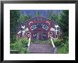 Saxman Totem Park Communal House, Alaska by Rich Reid Limited Edition Print