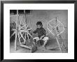 Girl Making Thread For Weaving by Carl Mydans Limited Edition Print