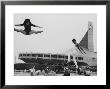 Gymnasts Outside The New Olympic Building In Japan by Larry Burrows Limited Edition Print