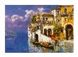 Lake Como In Summer by E. Scognamiglio Limited Edition Print