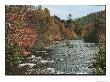An Autumn Scene Along Little River In Tennessee by Joseph Baylor Roberts Limited Edition Print