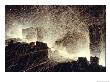 Sparks Fly From Fabrication Of A Steel Train Rail by B. Anthony Stewart Limited Edition Print