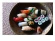 Sushi In A Wooden Bowl, Japan, by Glenn Beanland Limited Edition Print