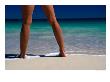 Woman Standing On Beach, Guilderton, Australia by Peter Ptschelinzew Limited Edition Print