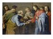 Christ Handing Keys To Saint Peter by Matthias Stom Limited Edition Print