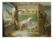 When Poverty Comes In At The Door by George Frederick Watts Limited Edition Print