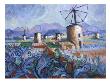 Majorcan Windmills by Josephine Trotter Limited Edition Print