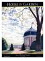 House & Garden Cover - January 1926 by Pierre Brissaud Limited Edition Print