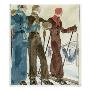Vogue - December 1930 by Jean Pages Limited Edition Pricing Art Print