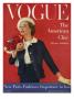 Vogue Cover - March 1957 by Karen Radkai Limited Edition Pricing Art Print