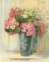 Pink Hydrangea by Carol Rowan Limited Edition Pricing Art Print