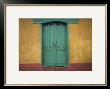 Turquoise Lintel, San Juan Ostuncalco, Guatemala by Jeffrey Becom Limited Edition Print