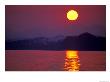 Sunset Over The Prince William Sound And Chugach Mountains, Alaska, Usa by Hugh Rose Limited Edition Pricing Art Print