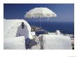 Terrace Overlooking Aegean Sea, Anafi, Cyclades Islands, Greece by Michele Molinari Limited Edition Print