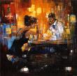 Bar Scene I by Rhanavardkar Madjid Limited Edition Print