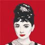 Audrey Hepburn by Santiago Poveda Limited Edition Print