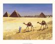 The Great Pyramids, Cairo by Jonathan Sanders Limited Edition Print