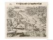 Sailors Hunting Seal In South America by Theodor De Bry Limited Edition Pricing Art Print