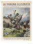 The Ethiopians Kill Italian Red Cross Men by Vittorio Pisani Limited Edition Print