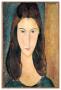 Portrait Of Jeanne Hebuterne by Amedeo Modigliani Limited Edition Print