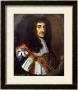 Portrait Of King Charles Ii, Wearing Garter Robes by Sir Peter Lely Limited Edition Print