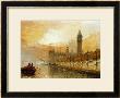 View Of Westminster From The Thames by Claude T. Stanfield Moore Limited Edition Print