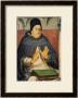 Portrait Of St. Thomas Aquinas Circa 1475 by Joos Van Gent Limited Edition Print