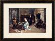 Fernando And Iolanda Playing Chess by Girolamo Induno Limited Edition Print