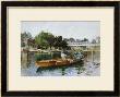 A Boating Party On The Thames At Cookham by Hector Caffieri Limited Edition Print