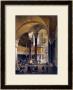 Hagia Sophia Plate 8: The Imperial Gallery And Box by Gaspard Fossati Limited Edition Pricing Art Print