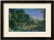 The Philosopher's Garden, Athens, 1834 by Antal Strohmayer Limited Edition Print