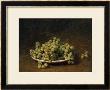 White Grapes On A Plate by Henri Fantin-Latour Limited Edition Pricing Art Print