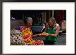 Female Tourist Buying Bananas From Local Woman At Market, Apia, Samoa by Philip & Karen Smith Limited Edition Pricing Art Print