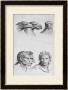 Similarities Between The Head Of An Eagle And A Man by Charles Le Brun Limited Edition Print