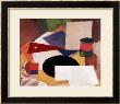 Still Life, Square On A White Background With A Black Disc by Roger De La Fresnaye Limited Edition Print