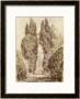 Large Cypresses At The Villa D'este by Jean-Honoré Fragonard Limited Edition Pricing Art Print