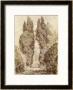 Large Cypresses At The Villa D'este by Jean-Honorã© Fragonard Limited Edition Print