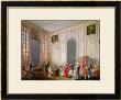 The English Tea (Le The A L'anglaise) And A Society Concert At The House Of The Princesse De Conti by Michel Barthelemy Ollivier Limited Edition Print