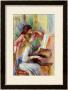 Young Girls At The Piano, Circa 1890 by Pierre-Auguste Renoir Limited Edition Print