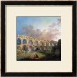 The Pont Du Gard, Nimes, Circa 1786 by Hubert Robert Limited Edition Print