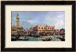 The Molo And The Piazzetta San Marco, Venice by Canaletto Limited Edition Pricing Art Print