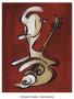 Red Guitarist by Christian Pavlakis Limited Edition Print