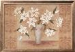 White Lilies by Jane Carroll Limited Edition Pricing Art Print
