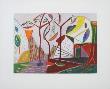 Landscape With Trees by Werner Gilles Limited Edition Pricing Art Print