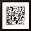 Faces In Black And White by Diana Ong Limited Edition Pricing Art Print
