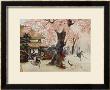 Jirohei Is Killed By A Samurai While Defending The Cherry Tree by R. Gordon Smith Limited Edition Print