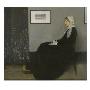 Arrangement In Grey And Black No 1: The Artist's Mother by James Abbott Mcneill Whistler Limited Edition Print