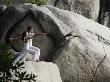 Couple Doing Yoga On Rock by Nugene Chiang Limited Edition Print