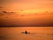 Lone Fisherman At Sunset, Panglao Island, Bohol, Philippines, Central Visayas by John Pennock Limited Edition Pricing Art Print